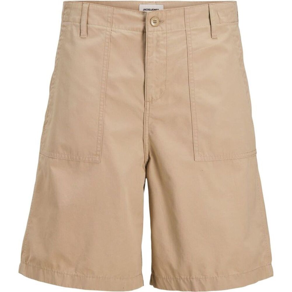 Jack And Jones Mens Karl Cargo Shorts / Crockery